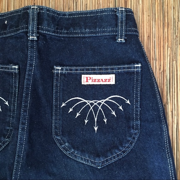 Vintage Pizzazz Jeans Womens 8 Dark Wash Slimming - Picture 9 of 12